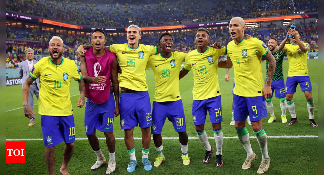 FIFA WC: Brazil crush Korea 4-1 to storm into quarters
