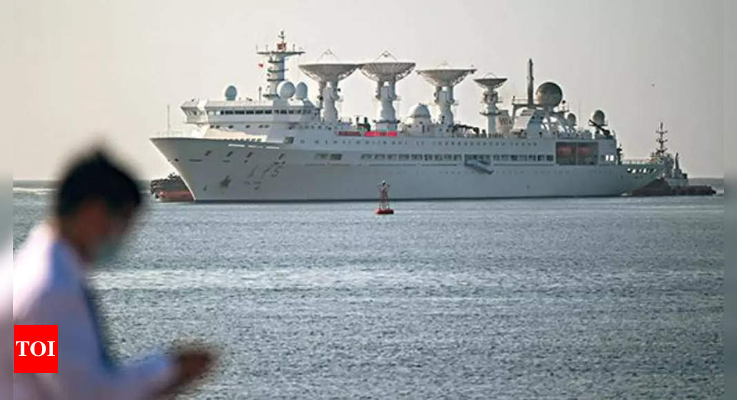 Ahead of India missile test, Chinese spy vessel in IOR | India News – Times of India