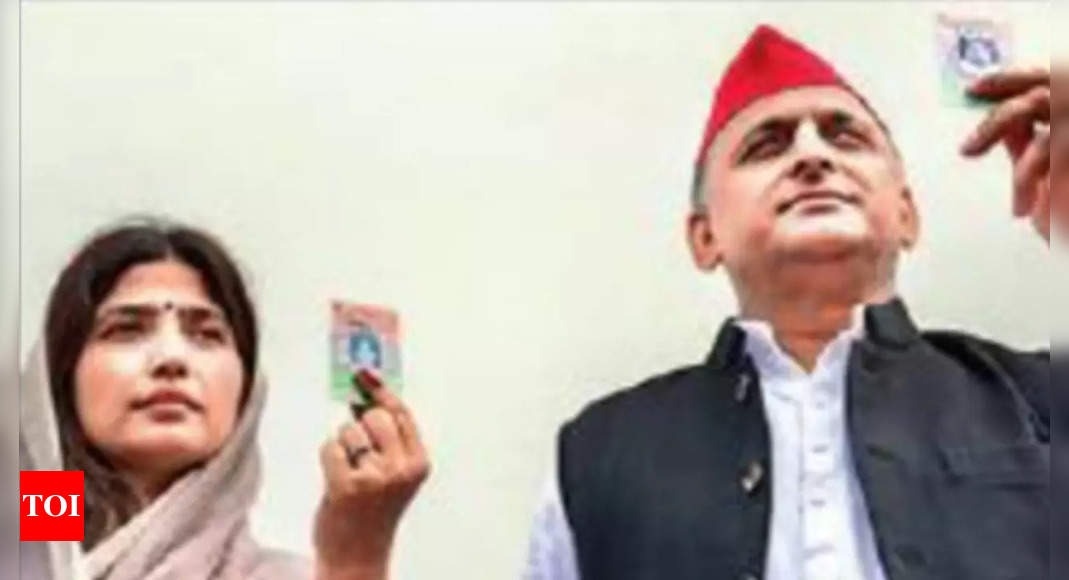 People prevented from voting, says Akhilesh; BJP trashes claim | India News – Times of India