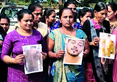 Rajagari victim’s family demands sarpanch’s arrest