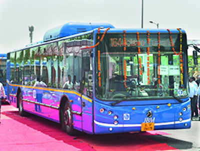 Diesel buses to run in dists to control pollution in city