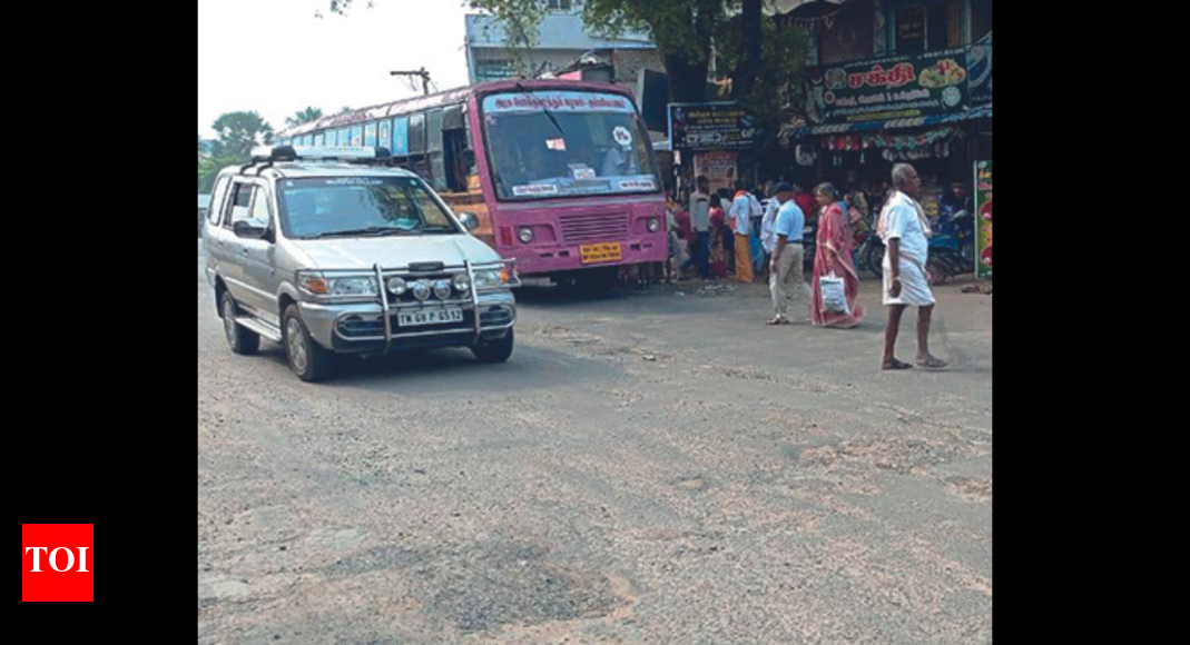 Trichy: ‘damaged Nh 81 Stretch Is Prone To Accidents’ | Trichy News ...