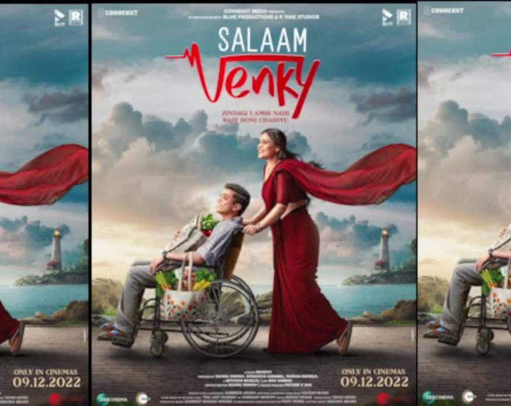 
Kajol promotes 'Salaam Venky' with costar Vishal Jethwa
