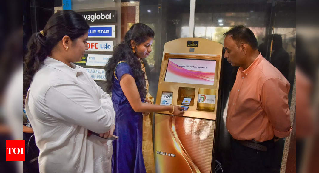 Hyderabad gets India’s first real-time Gold ATM – Times of India