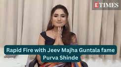 Rapid Fire with Jeev Majha Guntala fame Purva Shinde