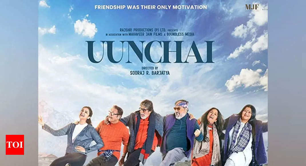 Uunchai trailer: Amitabh Bachchan, Anupam Kher, Boman Irani, Danny's film  impresses; fans expect an 'emotional masterpiece'