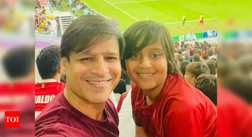 Vivek Oberoi: Depois de assistir FIFA ao vivo, meu filho me disse que nunca esquecerá essa experiência incrível |  Notícias de filmes em hindi