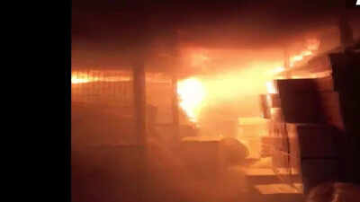 Fire breaks out at factory in Delhi's Jhilmil Industrial Area, no casualties