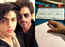 Aryan Khan announces his first directorial project, Shah Rukh Khan's reaction and fun banter in the comments is too cute to miss!