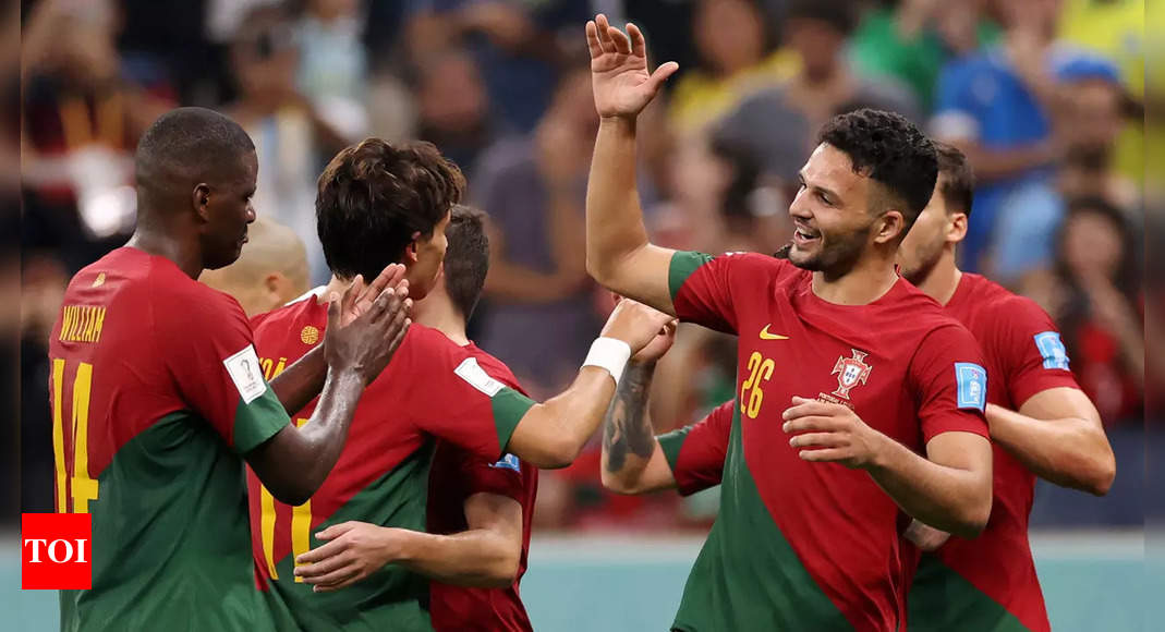 Portugal vs Switzerland Highlights: Ramos score a hat-trick as Portugal demolish Switzerland 6-1 to storm into quarters | Football News – Times of India