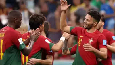 gidsel Tilmeld Centimeter Portugal vs Switzerland Highlights: Ramos scores a hat-trick as Portugal  demolish Switzerland 6-1 to storm into quarters | Football News - Times of  India