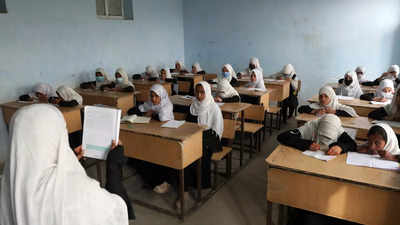 Taliban banned girls from schools, but now let them sit for exams