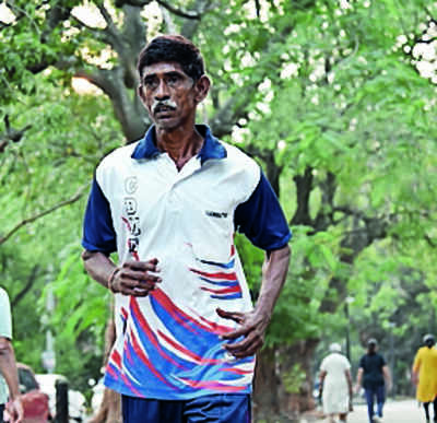 54-year-old painter to represent dist in state athletic meet
