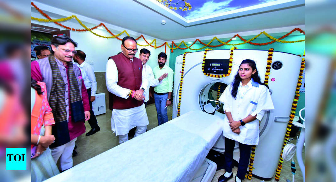 Relief Lok Bandhu Hospital Gets Ct Scan Machine Lucknow News Times of India