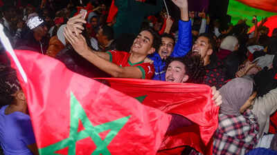 Spain in mourning, local Moroccans rejoice at FIFA World Cup surprise