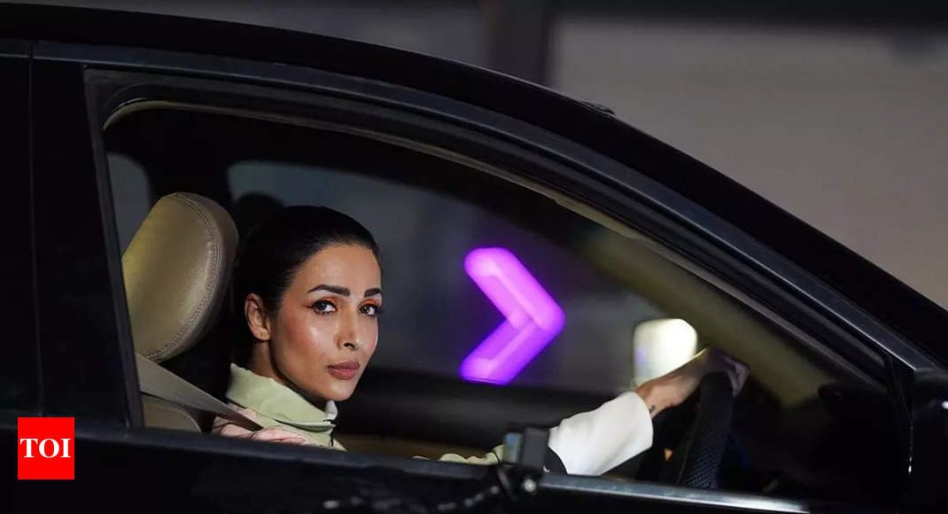Malaika Arora refuses to do a dangerous car stunt, gets frustrated and says manager should do it instead – Times of India