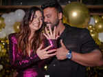 Bigg Boss OTT winner Divya Agarwal gets engaged to Apurva Padgaonkar, see pictures
