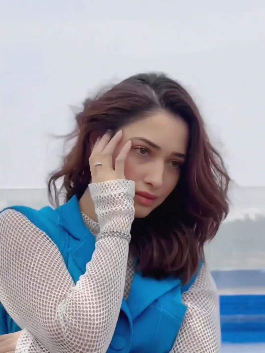 Tamannaah Bhatia’s closet is an ode to blue hue! | Times of India