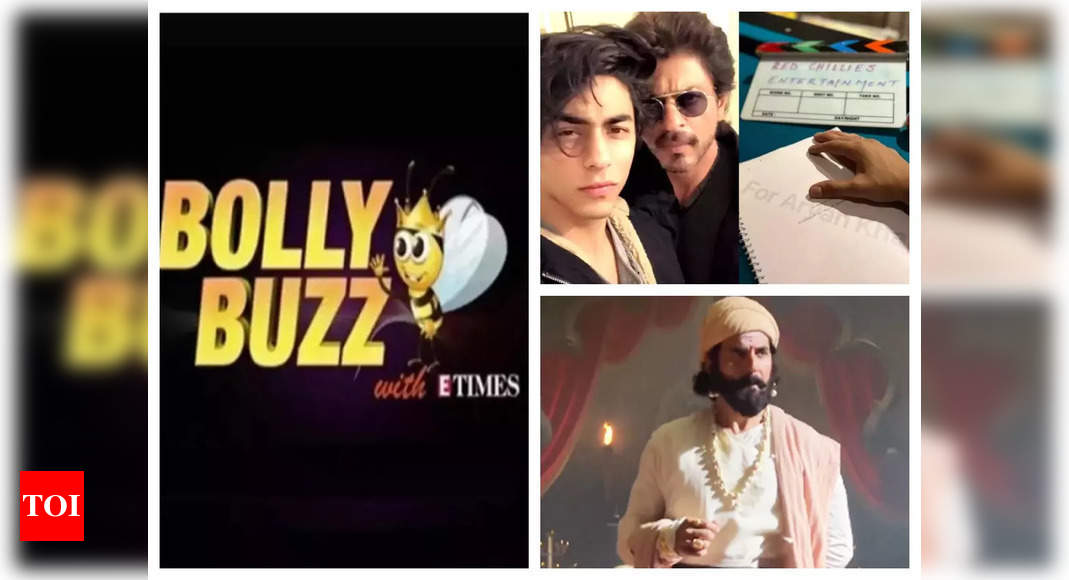 Bolly Buzz: Shah Rukh Khan’s son Aryan Khan announces his debut directorial project; Akshay Kumar gets trolled for his Chhatrapati Shivaji Maharaj teaser – Times of India ►