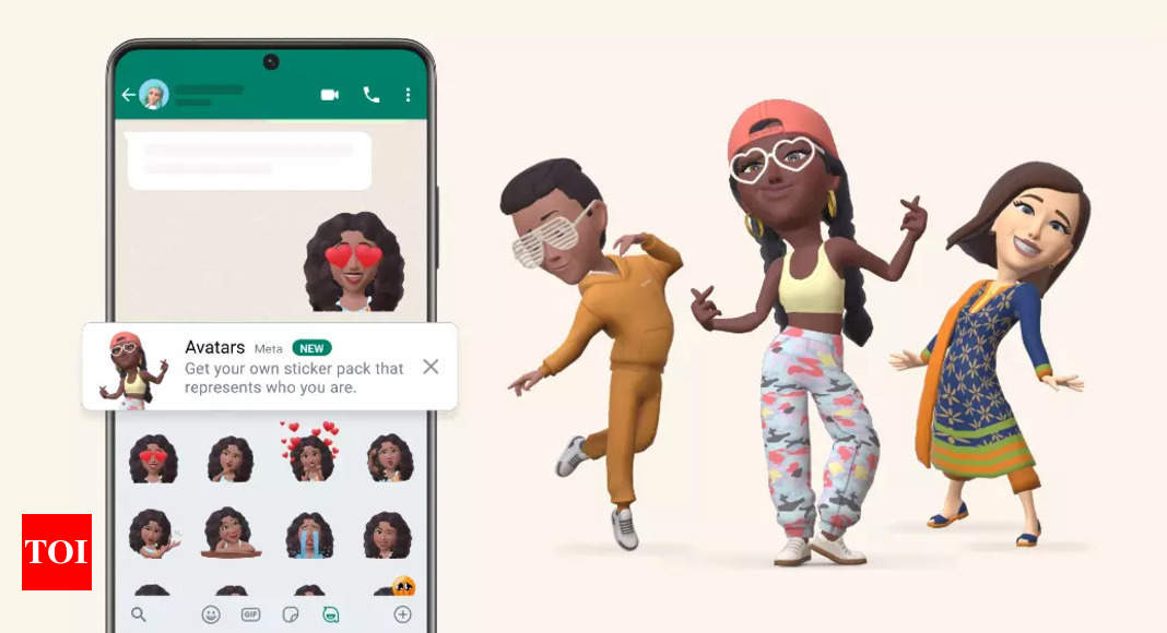 WhatsApp gets Apple Memoji-like feature, Avatars: What are they, how to create and all other details – Times of India