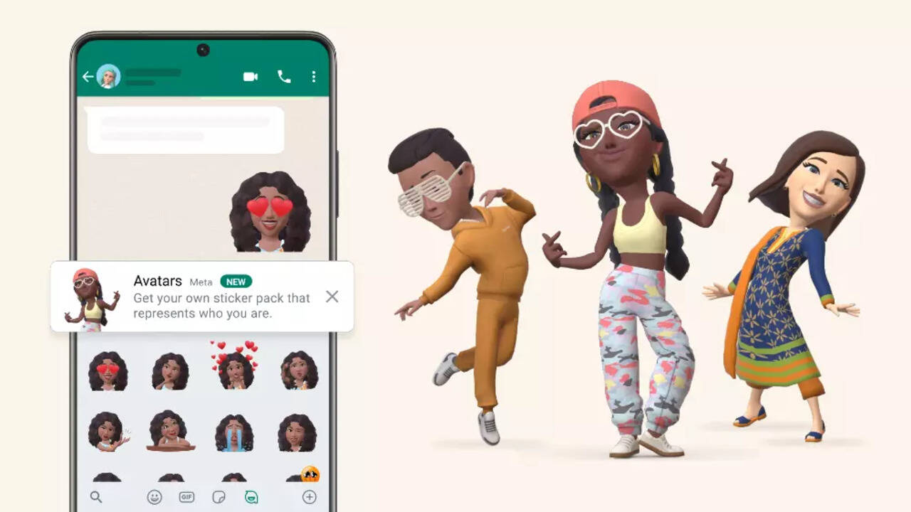 WhatsApp gets Apple Memoji-like feature, Avatars: What are they, how to create and all other details - Times of India WhatsApp gets Apple Memoji-like feature, Avatars: What are they, how to create and all other details - Times of India