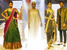Second show of the Hyderabad Times Fashion Week Day 1 was all about bling and glitter