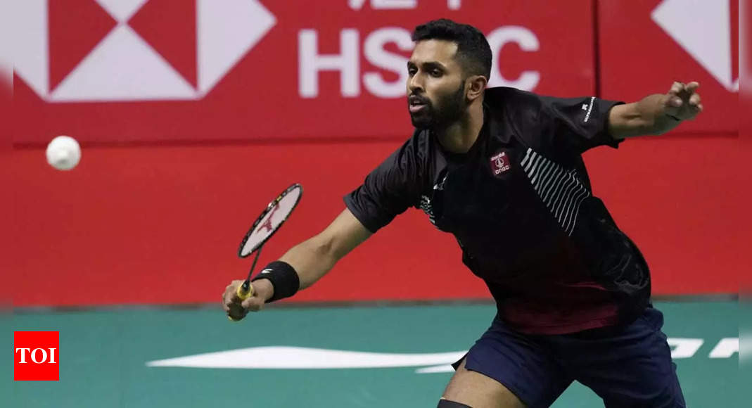 BWF World Tour Finals: Fighting HS Prannoy loses to Kodai Naraoka in opening group game | Badminton News – Times of India