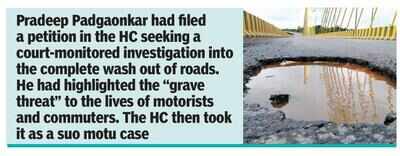 HC disposes plea after state assures to address pothole issue ‘continuously’