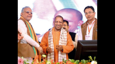 Only triple-engine govt can ensure development, says UP CM Yogi Adityanath