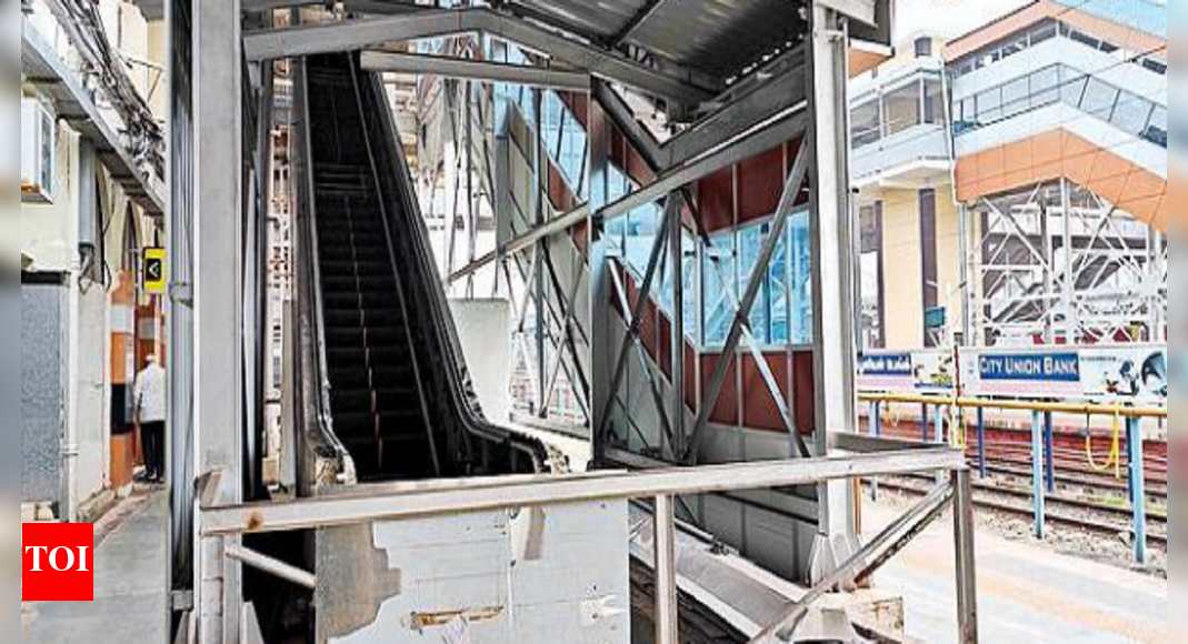 Trichy Installation of lifts, escalators drags on at Trichy Junction