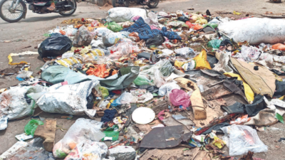 Mounds of drain silt & garbage, roads broken: Greater Noida residents