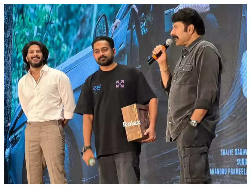 ‘Rorschach’ success: Mammootty - Dulquer Salmaan surprises the team with special gifts