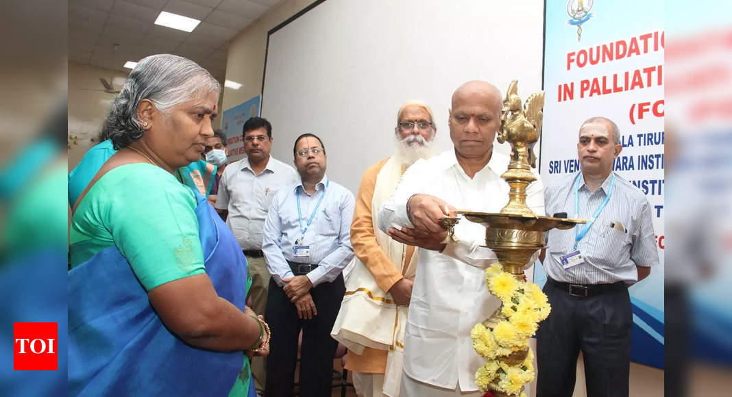 TTD EO inaugurates foundation course in Palliative medicine at SVIMS – Times of India