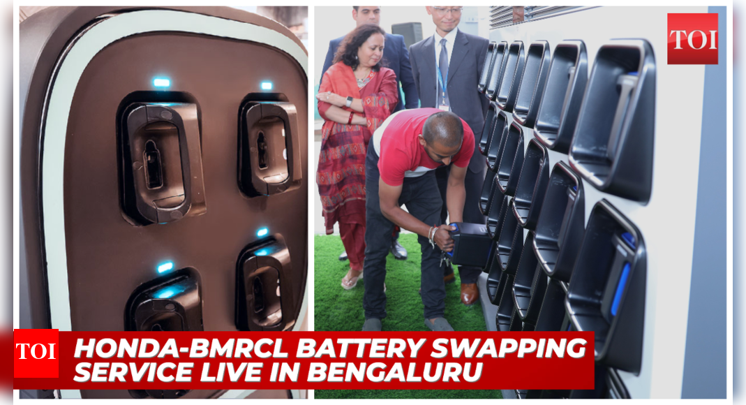 Battery swapping services begin in Bengaluru via Honda’s energy subsidiary and BMRCL’s joint
