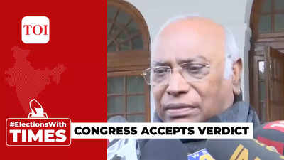 'Congress accepts people's verdict, we need to work more in Gujarat', says Kharge