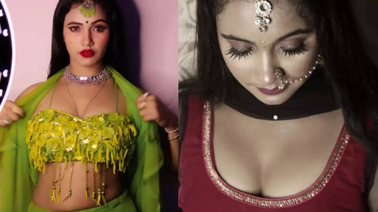 Trisha Kar Madhu, whose MMS video went viral, dances to trending Bhojpuri song Patli Kamariya Bhojpuri Movie News hq photo