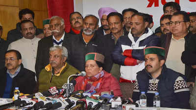 Congress shifts MLAs to Chandigarh as it returns to power in Himachal Pradesh