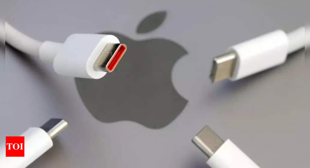 Why iPhone 15 may not get USB-C charging port – Times of India