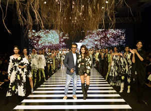 Shriya Saran brings Hyderabad Times Fashion Week to close with a bang