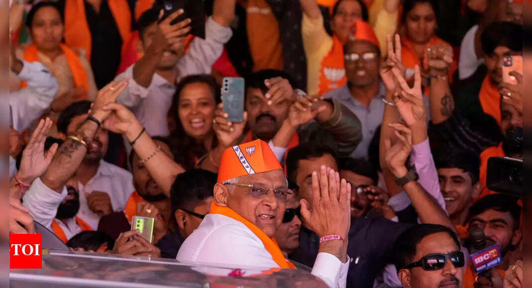 Saffron song in cities but rural plays sweetest tune Gujarat Election