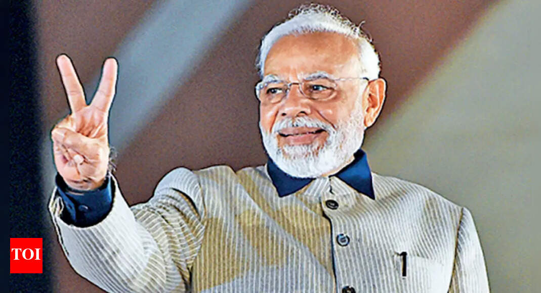 गुजरात चुनाव: मोदी लहर ट्रिगर हाथ-स्लाइड और आप-ओकेलिप्स |  अहमदाबाद समाचार – टाइम्स ऑफ इंडिया
