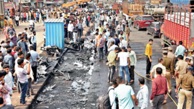 Nashik-Pune highway, it was horror, recall ST bus passengers after