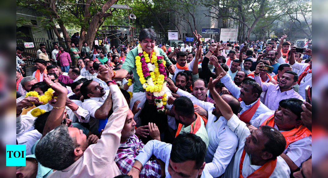 In Surat 4 Bjp Candidates Win By Over 1 Lakh Margin Surat News Times Of India 