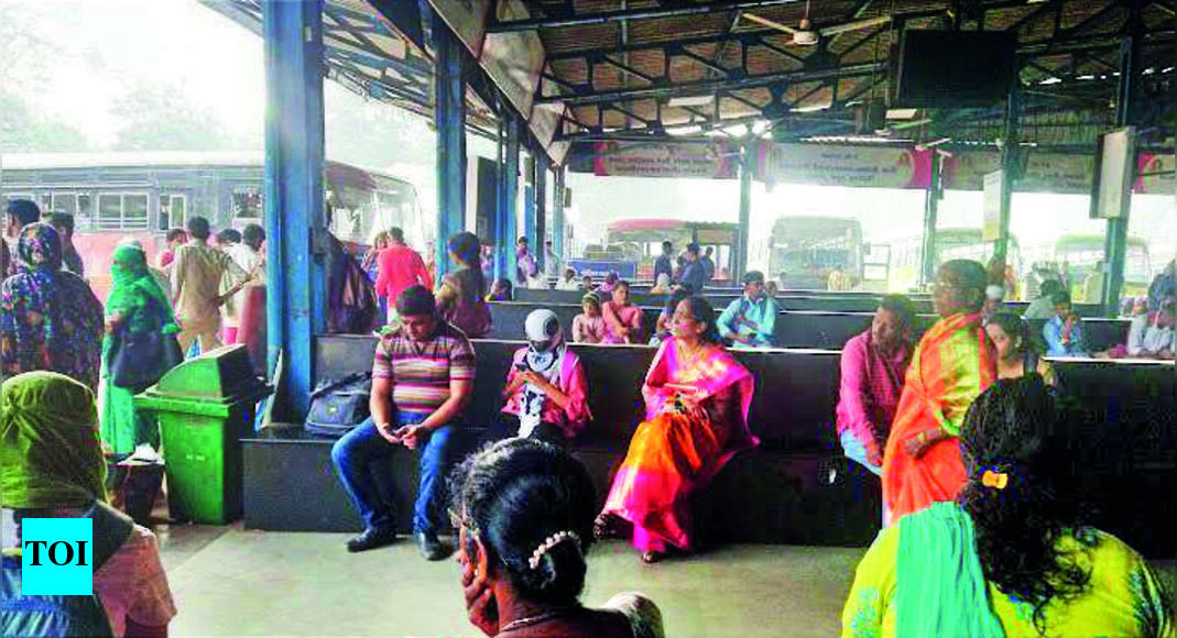 No State Transport Service To Belagavi For Second Day Kolhapur News