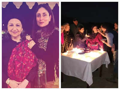 Sharmila Tagore celebrates 78th birthday in Jaisalmer with Saif, Kareena, Saba and Soha