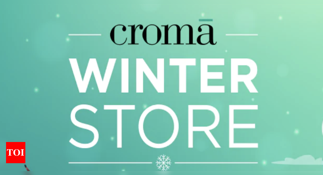Croma winter sale: Deals and discounts on winter electronics and travel essentials – Times of India