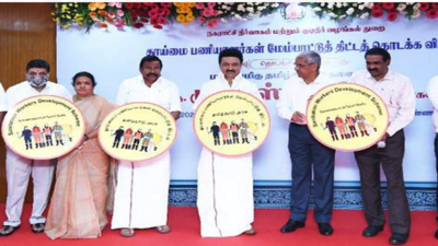 Tamil Nadu CM launches scheme for sanitary workers