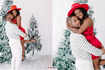 Simone Biles and Jonathan Owens look so much in love as they pose for ‘happy holidays’ pictures