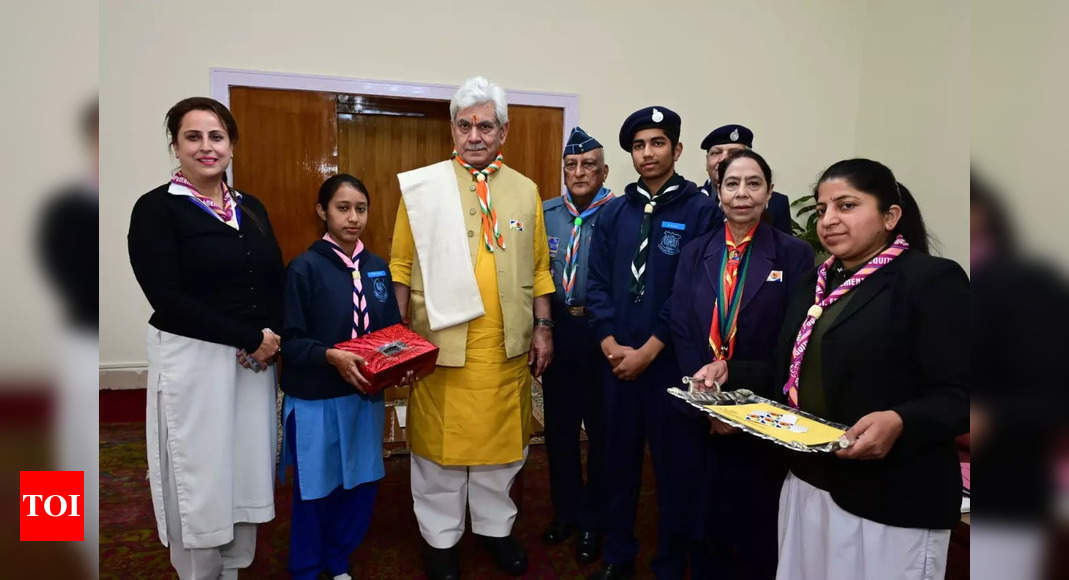Spirit of Scouts & Guides needs to be replicated in other spheres to bring constructive transformation: LG – Times of India