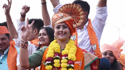 Gujarat polls: 15 women candidates emerge victorious in 2022, two more than 2017; 14 of them from BJP